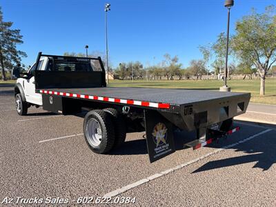 2017 Ford F-550 Super Duty Regular Cab, 16' Diamond Plate Flat Bed   - Photo 5 - Scottsdale, AZ 85257