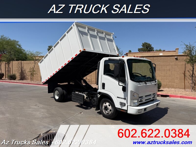 2015 ISUZU NPR-HD, 13' Dump Truck, 5.2L Diesel   - Photo 1 - Scottsdale, AZ 85257