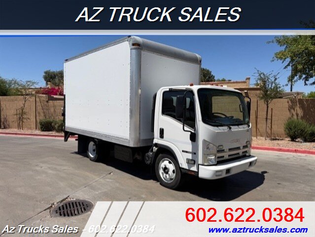 2011 Isuzu NQR, 14' Box Truck w/Aluminum LiftGate  