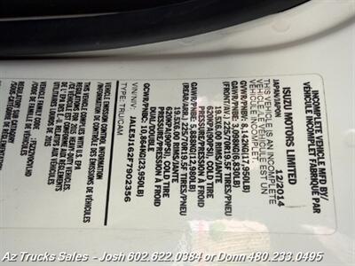 2015 ISUZU NQR Crew Cab 14' Dump Truck, 58K Miles - Photo 37 - Scottsdale, AZ 85257