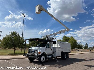 2015 Ford F-750 Chipper Dump/Bucket Truck Alltec LR756 61' Working Height   - Photo 18 - Scottsdale, AZ 85257