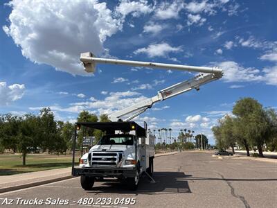 2015 Ford F-750 Chipper Dump/Bucket Truck Alltec LR756 61' Working Height   - Photo 21 - Scottsdale, AZ 85257