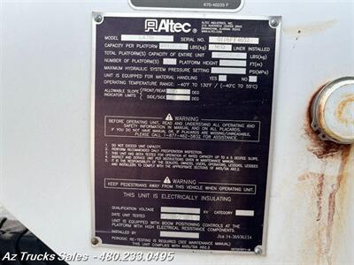 2015 Ford F-750 Chipper Dump/Bucket Truck Alltec LR756 61' Working Height   - Photo 16 - Scottsdale, AZ 85257
