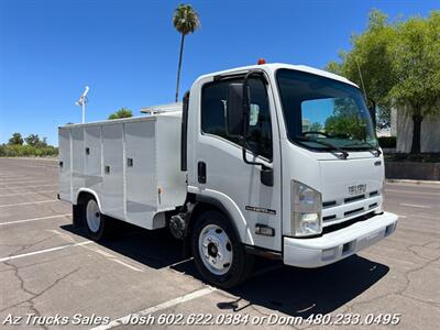 2014 Isuzu NPR-HD Knapheide Service Body, Loading Ramp, Very Clean   - Photo 10 - Scottsdale, AZ 85257