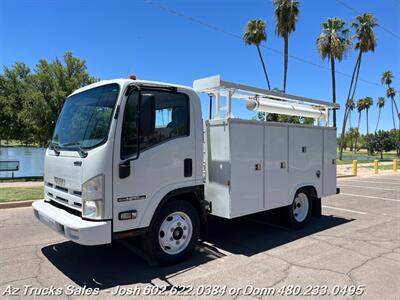 2014 Isuzu NPR-HD Knapheide Service Body, Loading Ramp, Very Clean   - Photo 2 - Scottsdale, AZ 85257