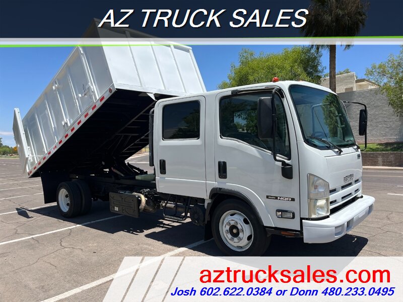 2014 Isuzu NQR Crew Cab 14' Dump Truck, Diesel   - Photo 1 - Scottsdale, AZ 85257
