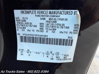 2015 FORD F-550 Regular Cab, 14' Dump Truck   - Photo 30 - Scottsdale, AZ 85257