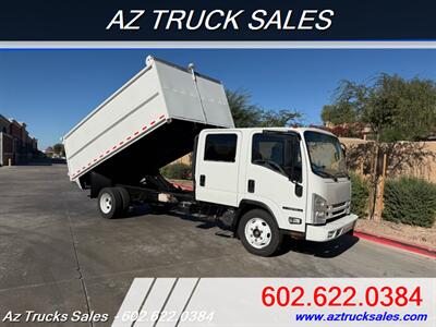 2019 Isuzu NPR-HD, 14' Dump Truck w/Tarp Crew Cab 14' Dump Bed - Photo 1 - Scottsdale, AZ 85257