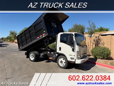 2017 Isuzu NPR-HD, 12' Dump Truck, New Bed & Hoist