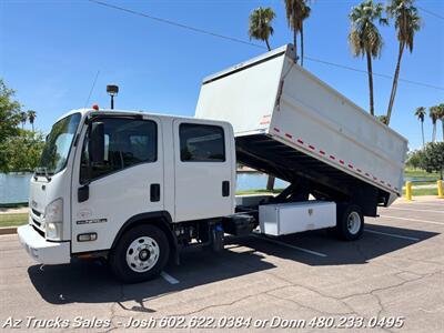 2017 Isuzu NPR Crew Cab 14' Dump Truck, Diesel 127K   - Photo 17 - Scottsdale, AZ 85257