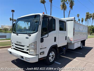 2017 Isuzu NPR Crew Cab 14' Dump Truck, Diesel 127K   - Photo 2 - Scottsdale, AZ 85257