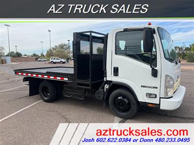 2011 ISUZU-HD NPR 10'4 " Flat Bed 16.5 " Tunnel Storage   - Photo 1 - Scottsdale, AZ 85257
