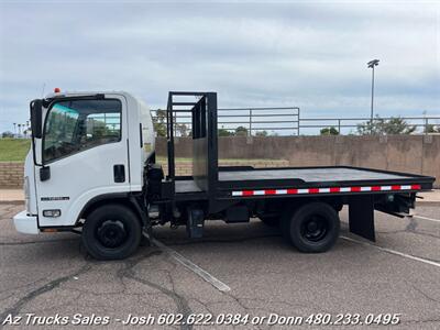 2011 ISUZU-HD NPR 10'4 " Flat Bed 16.5 " Tunnel Storage   - Photo 5 - Scottsdale, AZ 85257