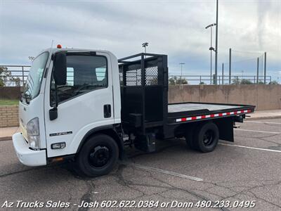 2011 ISUZU-HD NPR 10'4 " Flat Bed 16.5 " Tunnel Storage   - Photo 4 - Scottsdale, AZ 85257