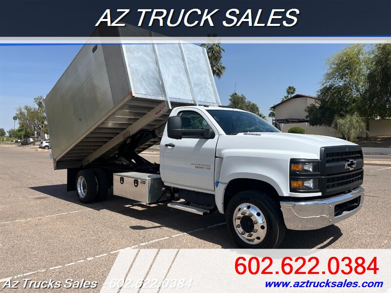2023 Chevrolet Silverado 6500, 14' Aluminum Dump Bed Low Miles 25K Miles   - Photo 1 - Scottsdale, AZ 85257