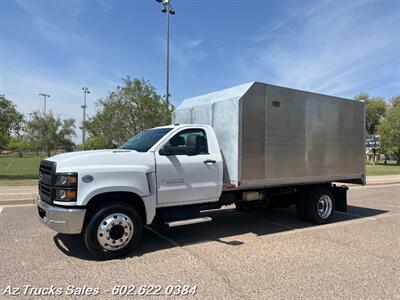 2023 Chevrolet Silverado 6500, 14' Aluminum Dump Bed Low Miles 25K Miles - Photo 2 - Scottsdale, AZ 85257