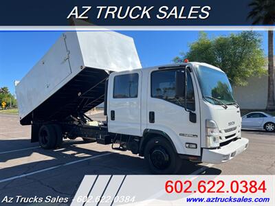 2023 Isuzu NPR-HD Crew Cab, 14' Dump Truck w/Tarp   - Photo 1 - Scottsdale, AZ 85257