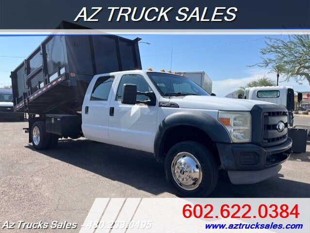 2013 FORD F450 Crew Cab , 12' Dump Bed *CLEAN* - Photo 1 - Scottsdale, AZ 85257