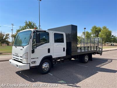 2014 Isuzu NPR, 16' Dove Tail Light Equipment Hauler   - Photo 2 - Scottsdale, AZ 85257