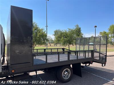 2014 Isuzu NPR, 16' Dove Tail Light Equipment Hauler   - Photo 4 - Scottsdale, AZ 85257