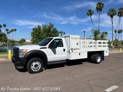 2012 Ford F-450 Super Duty XL,14' Flat/Stake Bed   - Photo 2 - Scottsdale, AZ 85257