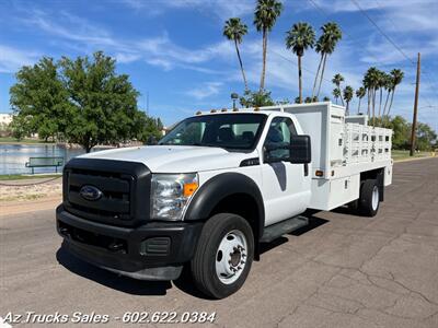 2012 Ford F-450 Super Duty XL,14' Flat/Stake Bed   - Photo 4 - Scottsdale, AZ 85257