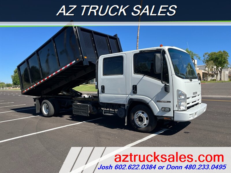 2014 Isuzu NPR-HD Crew Cab, 14' Dump Truck   - Photo 1 - Scottsdale, AZ 85257