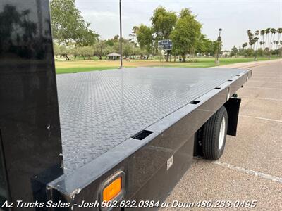 2014 Isuzu NPR-HD Crew Cab, 14' Flat Bed Dump Truck - Photo 8 - Scottsdale, AZ 85257
