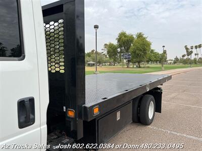 2014 Isuzu NPR-HD Crew Cab, 14' Flat Bed Dump Truck - Photo 6 - Scottsdale, AZ 85257