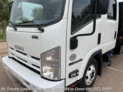 2014 Isuzu NPR-HD Crew Cab, 14' Flat Bed Dump Truck - Photo 3 - Scottsdale, AZ 85257