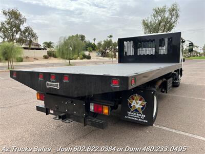 2014 Isuzu NPR-HD Crew Cab, 14' Flat Bed Dump Truck - Photo 14 - Scottsdale, AZ 85257