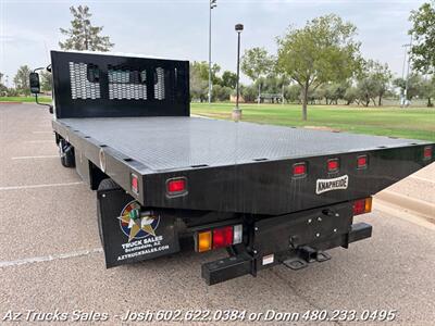 2014 Isuzu NPR-HD Crew Cab, 14' Flat Bed Dump Truck - Photo 10 - Scottsdale, AZ 85257