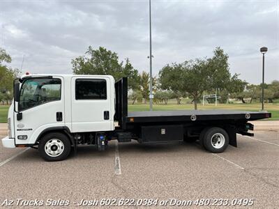 2014 Isuzu NPR-HD Crew Cab, 14' Flat Bed Dump Truck - Photo 5 - Scottsdale, AZ 85257