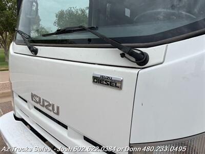 2014 Isuzu NPR-HD Crew Cab, 14' Flat Bed Dump Truck - Photo 4 - Scottsdale, AZ 85257
