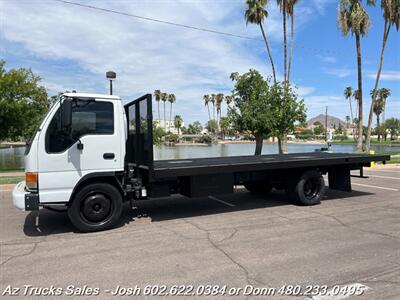 2000 ISUZU NQR 20' Flat Bed Delivery Truck   - Photo 4 - Scottsdale, AZ 85257