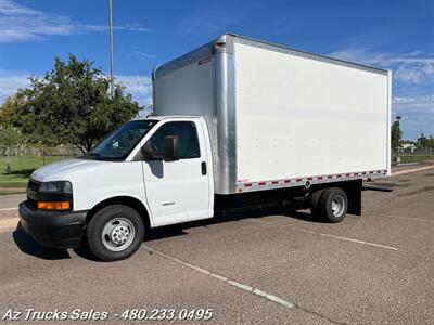 2021 Chevrolet Express 4500,16' Box Truck w/Side Door and Ramp   - Photo 2 - Scottsdale, AZ 85257