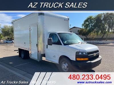 2021 Chevrolet Express 4500,16' Box Truck w/Side Door and Ramp   - Photo 1 - Scottsdale, AZ 85257