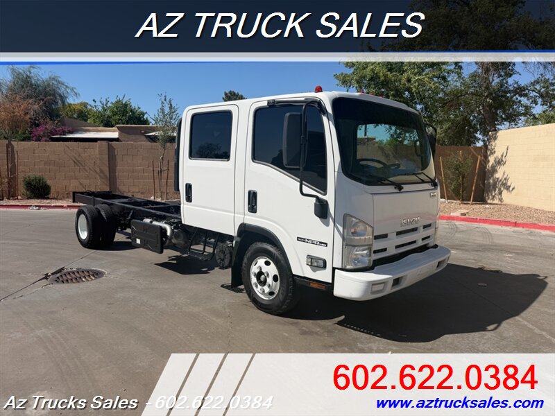 2012 Isuzu NPR-HD, Crew Cab & Chassis Diesel, Low Miles  