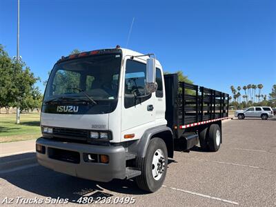 2002 Isuzu FTR, Diesel 20' Flat/Stake Bed   - Photo 3 - Scottsdale, AZ 85257