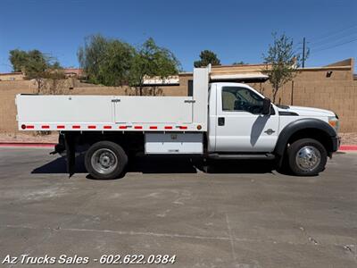 2015 FORD F550 12' Dump Bed, 6.7L Diesel, 2WD   - Photo 3 - Scottsdale, AZ 85257