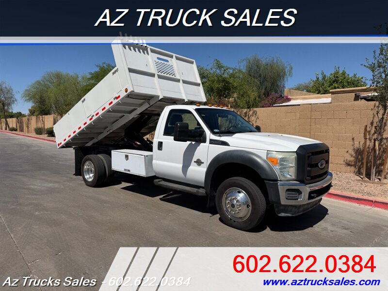 2015 FORD F550 12' Dump Bed, 6.7L Diesel, 2WD   - Photo 1 - Scottsdale, AZ 85257