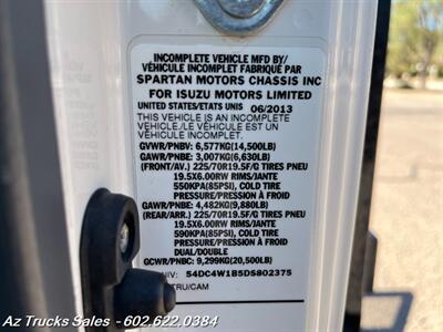 2013 Isuzu NPR-HD Regular Cab 18' Flat Bed Delivery   - Photo 23 - Scottsdale, AZ 85257