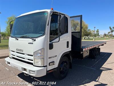 2013 Isuzu NPR-HD Regular Cab 18' Flat Bed Delivery   - Photo 3 - Scottsdale, AZ 85257