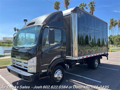 2008 Isuzu NPR-HD 14' Box Truck w/LiftGate Factory Onyx Black LOW LOW MILES, NO DEF REQUIRED - Photo 3 - Scottsdale, AZ 85257