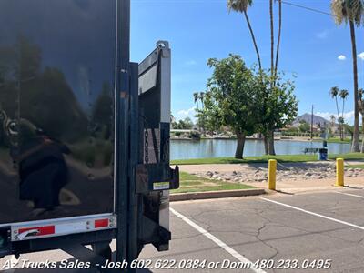 2008 Isuzu NPR-HD 14' Box Truck w/LiftGate Factory Onyx Black LOW LOW MILES, NO DEF REQUIRED - Photo 8 - Scottsdale, AZ 85257
