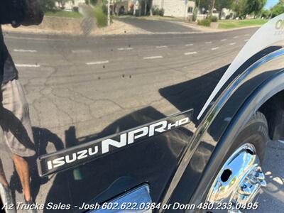 2008 Isuzu NPR-HD 14' Box Truck w/LiftGate Factory Onyx Black LOW LOW MILES, NO DEF REQUIRED - Photo 4 - Scottsdale, AZ 85257