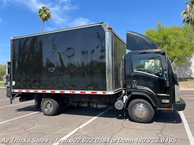 2008 Isuzu NPR-HD 14' Box Truck w/LiftGate Factory Onyx Black LOW LOW MILES, NO DEF REQUIRED - Photo 13 - Scottsdale, AZ 85257