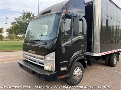 2008 Isuzu NPR-HD 14' Box Truck w/LiftGate Factory Onyx Black  LOW LOW MILES, NO DEF REQUIRED - Photo 3 - Scottsdale, AZ 85257