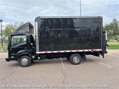 2008 Isuzu NPR-HD 14' Box Truck w/LiftGate Factory Onyx Black  LOW LOW MILES, NO DEF REQUIRED - Photo 6 - Scottsdale, AZ 85257