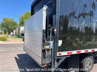 2008 Isuzu NPR-HD 14' Box Truck w/LiftGate Factory Onyx Black LOW LOW MILES, NO DEF REQUIRED - Photo 11 - Scottsdale, AZ 85257